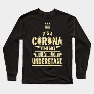 Corona-virus Long Sleeve T-Shirt